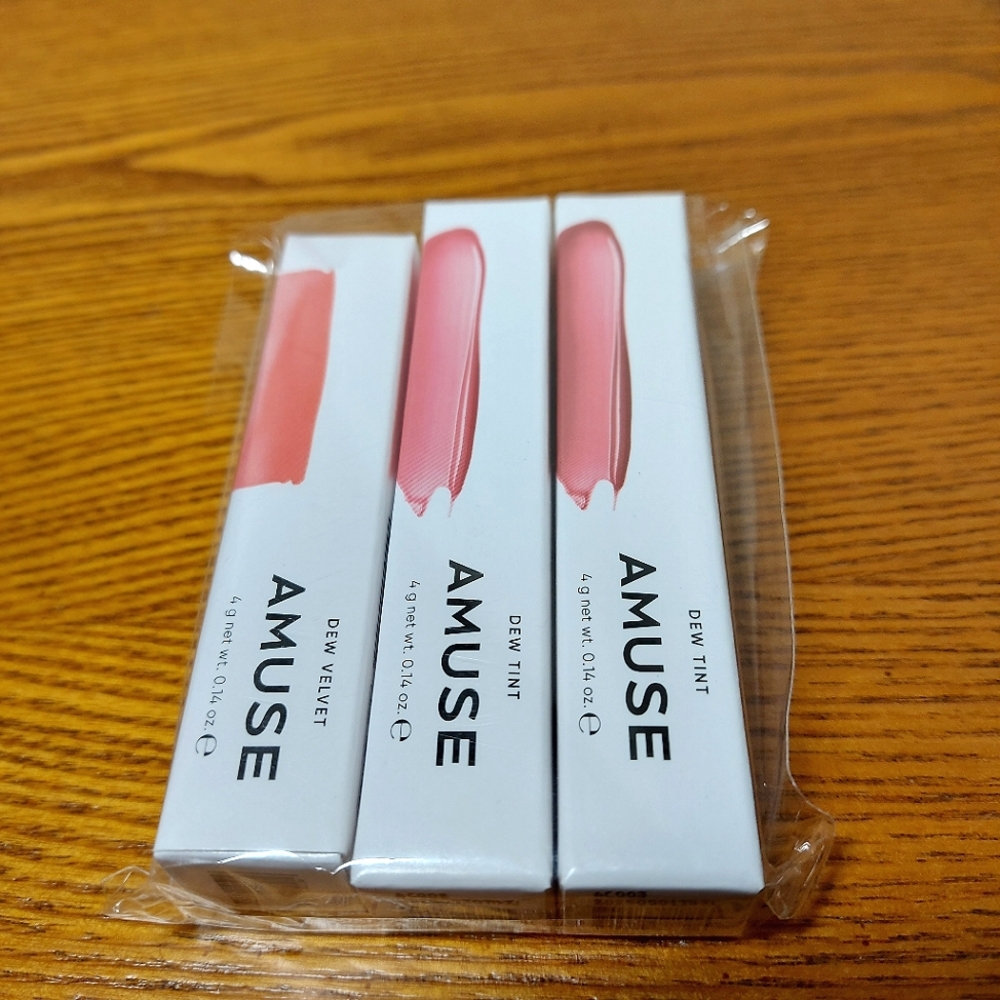 2 AMUSE Liquid lips: 2 Dew Tints || vegan & lip stains